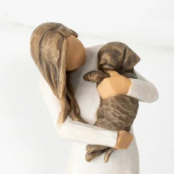 Willow Tree Pets^Adorable You (Dark Dog)