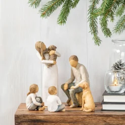 Willow Tree Pets^Adorable You (Dark Dog)