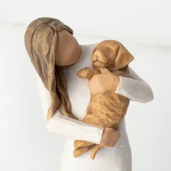 Willow Tree Pets^Adorable You (Golden Dog)