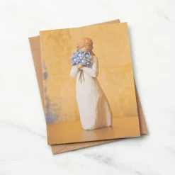 Willow Tree Grandparents^Forget-Me-Not Notecards—Pack Of 8