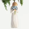 Willow Tree Grandparents^Forget-Me-Not Ornament