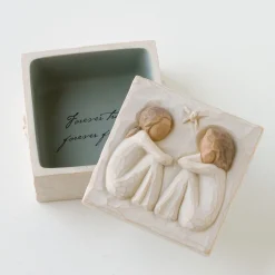 Willow Tree Sisters & Brothers^Friendship Keepsake Box