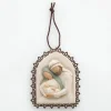 Willow Tree Christmas^Holy Family Metal-Edged Ornament