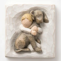 Willow Tree Pets^Hug Plaque