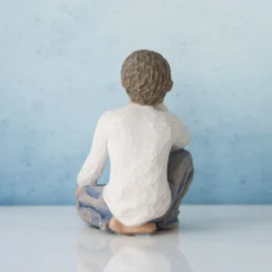 Willow Tree Children^Inquisitive Child (Darker Skin Tone And Hair Color)