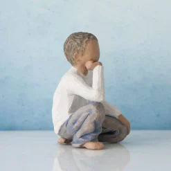 Willow Tree Children^Inquisitive Child (Darker Skin Tone And Hair Color)