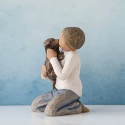 Willow Tree Children^Kindness (Boy, Darker Skin Tone And Hair Color)