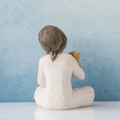 Willow Tree Pets^Kindness (Girl, Darker Skin Tone And Hair Color)