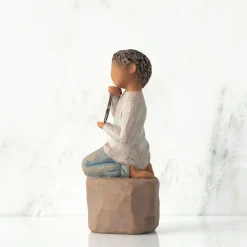 Willow Tree Grandparents^Love You Too (Darker Skin)