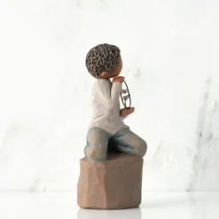 Willow Tree Grandparents^Love You Too (Darker Skin)