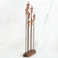 Willow Tree Christmas^Metal Star Backdrop