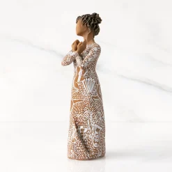 Willow Tree Christmas^Music Speaks (Darker Skin)