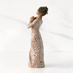 Willow Tree Christmas^Music Speaks (Darker Skin)