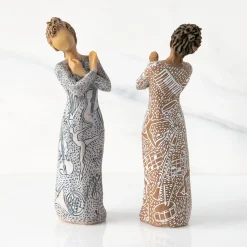 Willow Tree Christmas^Music Speaks (Darker Skin)