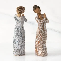 Willow Tree Christmas^Music Speaks (Darker Skin)