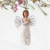 Willow Tree Christmas^Remembrance (Darker Skin) Ornament