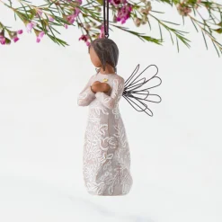 Willow Tree Christmas^Remembrance (Darker Skin) Ornament