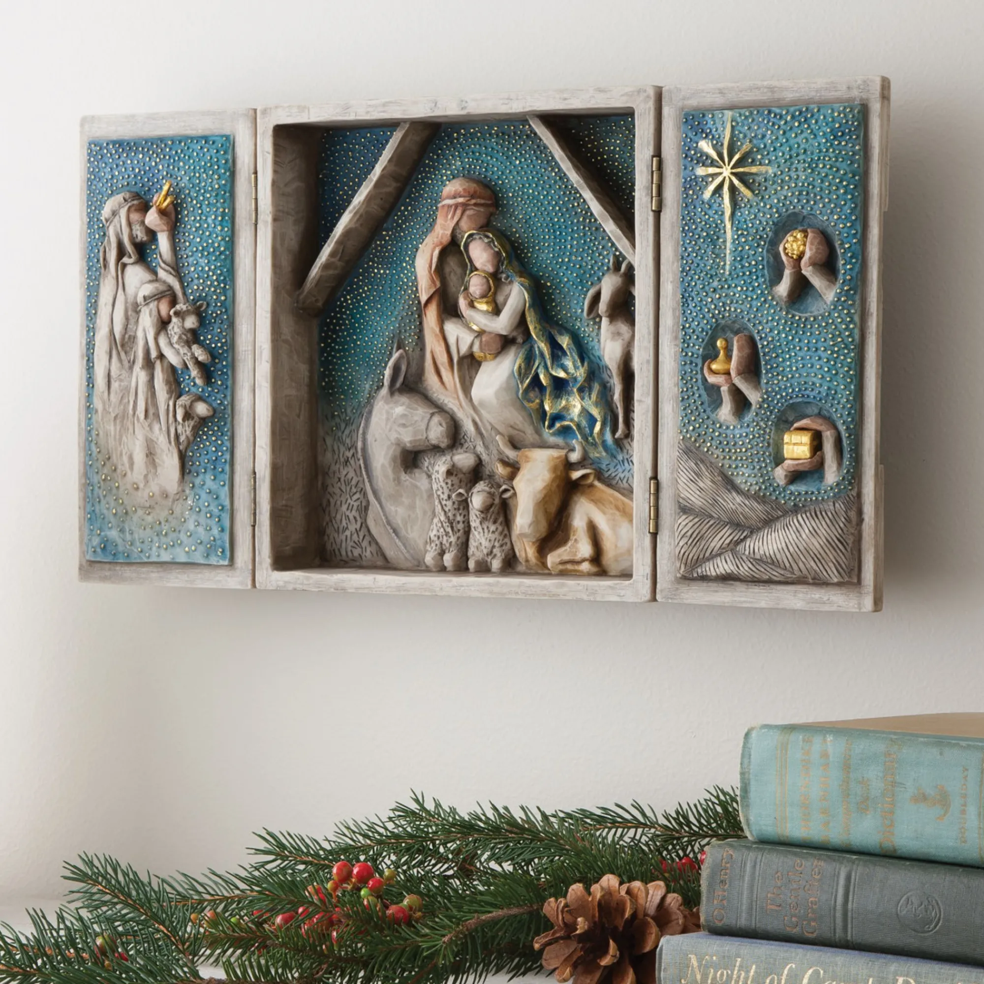 Willow Tree Christmas^Starry Night Nativity