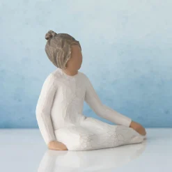 Willow Tree Children^Thoughtful Child (Darker Skin Tone And Hair Color)