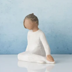 Willow Tree Children^Thoughtful Child (Darker Skin Tone And Hair Color)