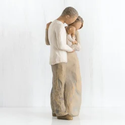 Willow Tree Adult & Child^We Are Three (Darker Skin Tones And Hair Color)